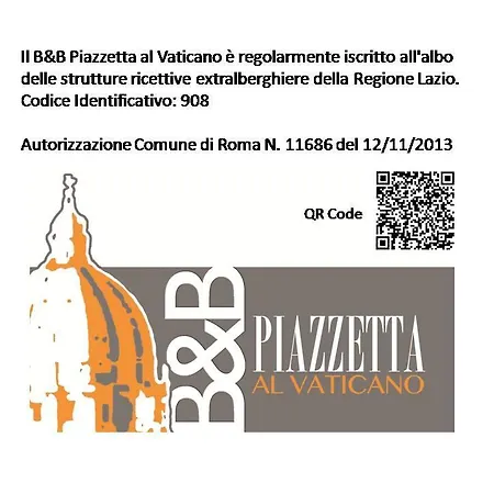 Bed & Breakfast Piazzetta Al Vaticano B&B
